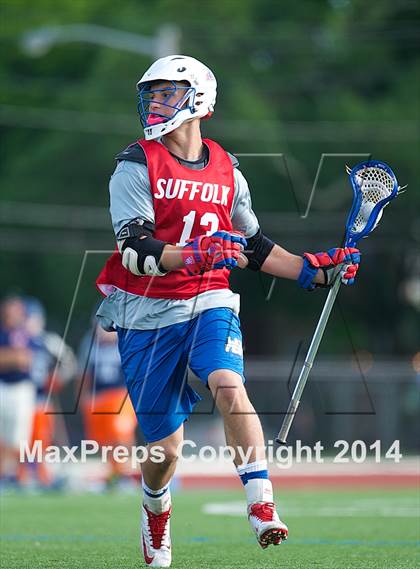 Thumbnail 3 in Nassau vs Suffolk (Long Island Showcase, Rising Seniors) photogallery.