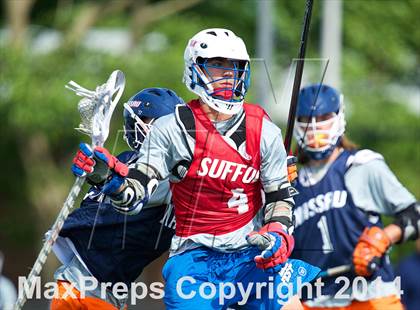 Thumbnail 3 in Nassau vs Suffolk (Long Island Showcase, Rising Seniors) photogallery.