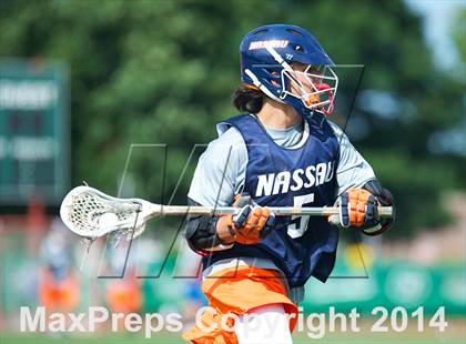 Thumbnail 3 in Nassau vs Suffolk (Long Island Showcase, Rising Seniors) photogallery.