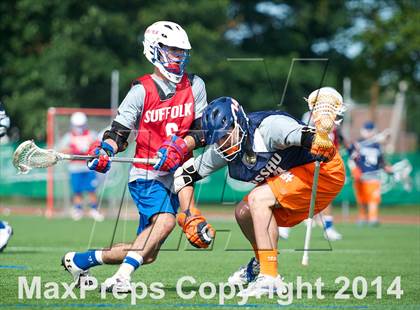 Thumbnail 3 in Nassau vs Suffolk (Long Island Showcase, Rising Seniors) photogallery.