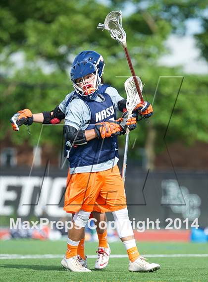 Thumbnail 2 in Nassau vs Suffolk (Long Island Showcase, Rising Seniors) photogallery.