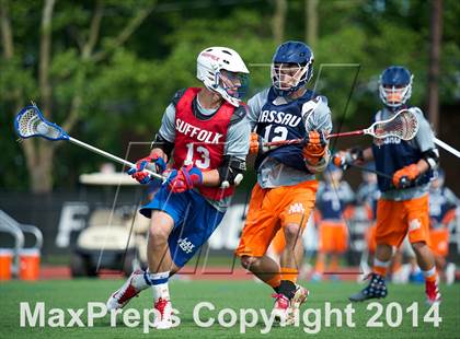 Thumbnail 2 in Nassau vs Suffolk (Long Island Showcase, Rising Seniors) photogallery.