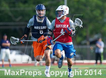 Thumbnail 3 in Nassau vs Suffolk (Long Island Showcase, Rising Seniors) photogallery.