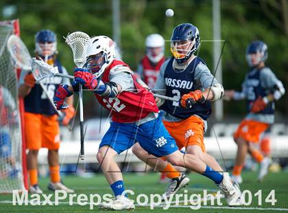 Thumbnail 1 in Nassau vs Suffolk (Long Island Showcase, Rising Seniors) photogallery.