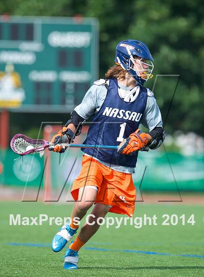 Thumbnail 3 in Nassau vs Suffolk (Long Island Showcase, Rising Seniors) photogallery.
