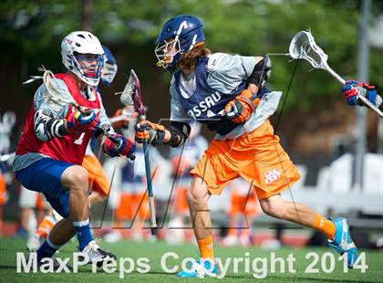Thumbnail 3 in Nassau vs Suffolk (Long Island Showcase, Rising Seniors) photogallery.