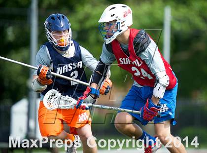 Thumbnail 2 in Nassau vs Suffolk (Long Island Showcase, Rising Seniors) photogallery.