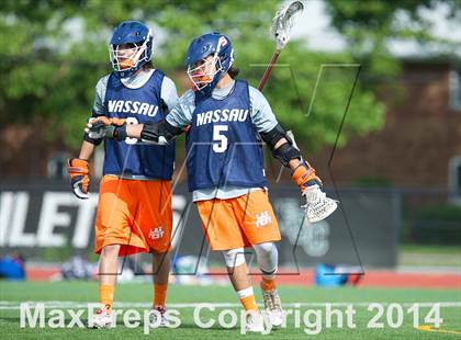 Thumbnail 3 in Nassau vs Suffolk (Long Island Showcase, Rising Seniors) photogallery.