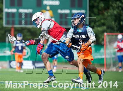 Thumbnail 3 in Nassau vs Suffolk (Long Island Showcase, Rising Seniors) photogallery.