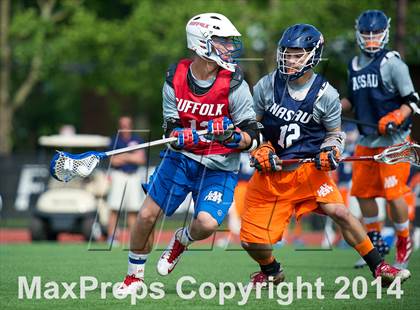 Thumbnail 3 in Nassau vs Suffolk (Long Island Showcase, Rising Seniors) photogallery.