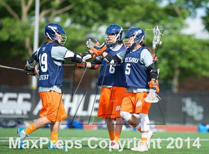 Thumbnail 1 in Nassau vs Suffolk (Long Island Showcase, Rising Seniors) photogallery.
