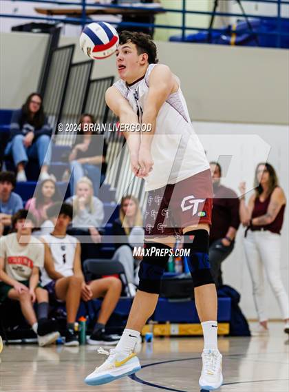 Thumbnail 1 in Eaglecrest vs. Cherokee Trail (CHSAA 5A Round 1) photogallery.