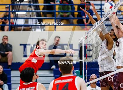 Thumbnail 2 in Eaglecrest vs. Cherokee Trail (CHSAA 5A Round 1) photogallery.
