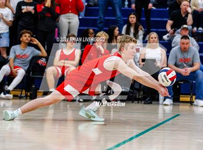 Thumbnail 3 in Eaglecrest vs. Cherokee Trail (CHSAA 5A Round 1) photogallery.