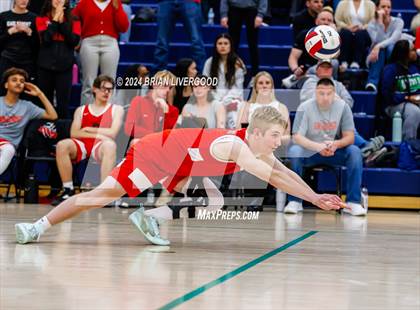 Thumbnail 3 in Eaglecrest vs. Cherokee Trail (CHSAA 5A Round 1) photogallery.