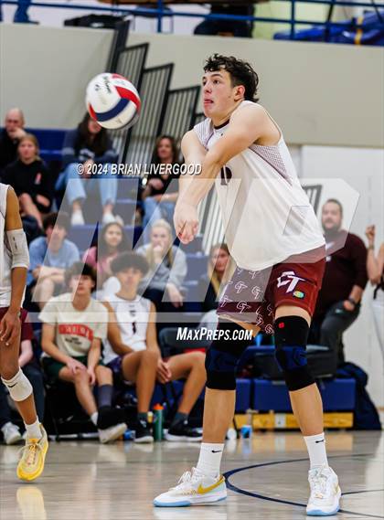 Thumbnail 1 in Eaglecrest vs. Cherokee Trail (CHSAA 5A Round 1) photogallery.