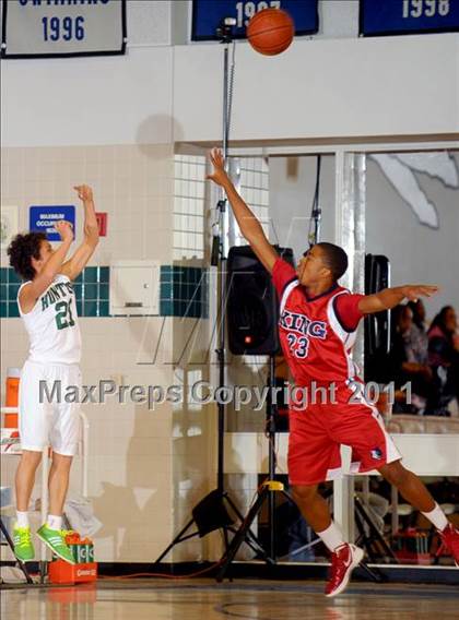 Thumbnail 1 in Canoga Park vs King (MaxPreps Holiday Classic) photogallery.