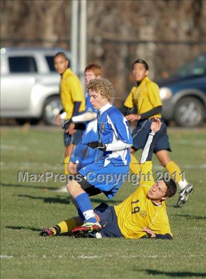 Thumbnail 2 in Newburgh Free Academy vs. Webster-Schroeder (NYSPHSAA Class AA Semifinal) photogallery.