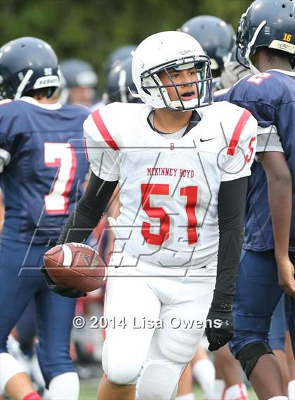 Thumbnail 3 in Boyd Freshman Red vs Allen photogallery.
