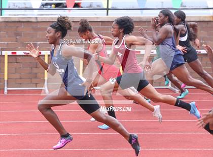 Thumbnail 1 in SCHSL AAAAA State Qualifier (Girls Running Events) photogallery.