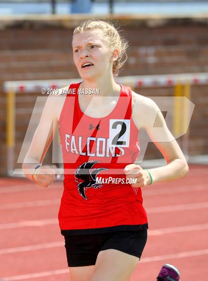 Thumbnail 3 in SCHSL AAAAA State Qualifier (Girls Running Events) photogallery.