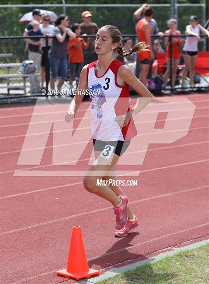 Thumbnail 3 in SCHSL AAAAA State Qualifier (Girls Running Events) photogallery.