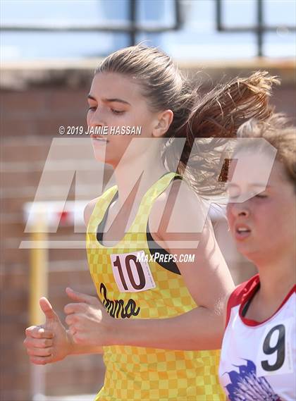 Thumbnail 3 in SCHSL AAAAA State Qualifier (Girls Running Events) photogallery.
