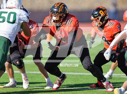 Thumbnail 1 in Stratton vs. Cheyenne Wells (CHSAA 6-Man Final) photogallery.