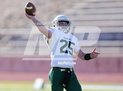 Thumbnail 2 in Stratton vs. Cheyenne Wells (CHSAA 6-Man Final) photogallery.