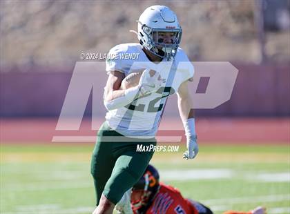 Thumbnail 1 in Stratton vs. Cheyenne Wells (CHSAA 6-Man Final) photogallery.