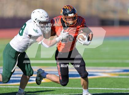 Thumbnail 1 in Stratton vs. Cheyenne Wells (CHSAA 6-Man Final) photogallery.