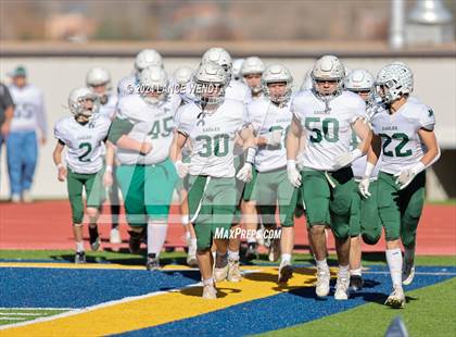 Thumbnail 1 in Stratton vs. Cheyenne Wells (CHSAA 6-Man Final) photogallery.
