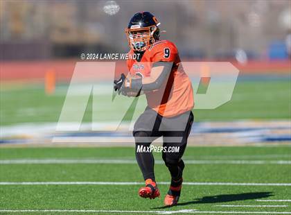 Thumbnail 2 in Stratton vs. Cheyenne Wells (CHSAA 6-Man Final) photogallery.