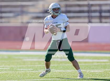 Thumbnail 1 in Stratton vs. Cheyenne Wells (CHSAA 6-Man Final) photogallery.