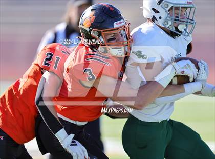 Thumbnail 2 in Stratton vs. Cheyenne Wells (CHSAA 6-Man Final) photogallery.