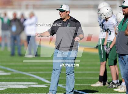 Thumbnail 1 in Stratton vs. Cheyenne Wells (CHSAA 6-Man Final) photogallery.