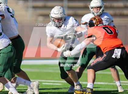 Thumbnail 1 in Stratton vs. Cheyenne Wells (CHSAA 6-Man Final) photogallery.