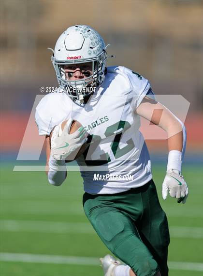 Thumbnail 2 in Stratton vs. Cheyenne Wells (CHSAA 6-Man Final) photogallery.
