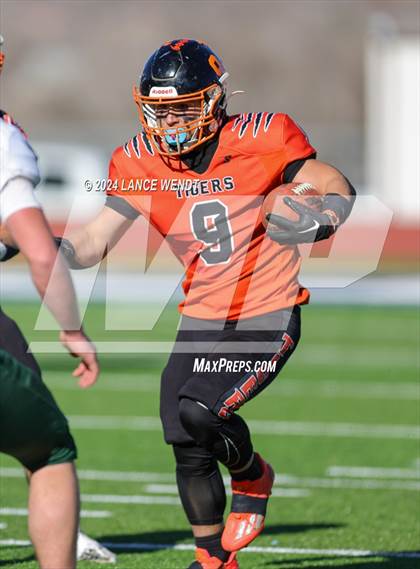 Thumbnail 1 in Stratton vs. Cheyenne Wells (CHSAA 6-Man Final) photogallery.