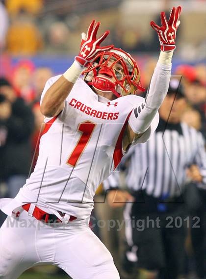 Thumbnail 3 in Bergen Catholic vs. Paramus Catholic (NJSIAA Non Public Group 4 Final) photogallery.