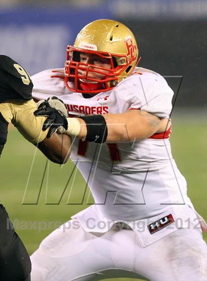 Thumbnail 3 in Bergen Catholic vs. Paramus Catholic (NJSIAA Non Public Group 4 Final) photogallery.