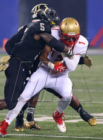 Thumbnail 2 in Bergen Catholic vs. Paramus Catholic (NJSIAA Non Public Group 4 Final) photogallery.
