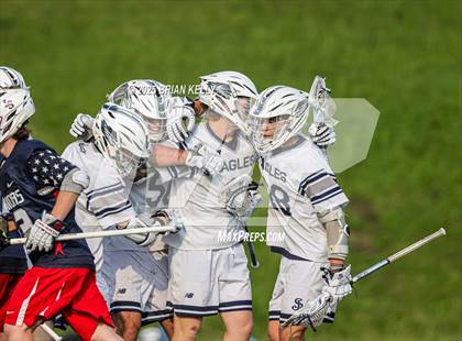 Thumbnail 1 in St. John's Prep vs  Lincoln-Sudbury (MIAA Division 1 Semifinal) photogallery.