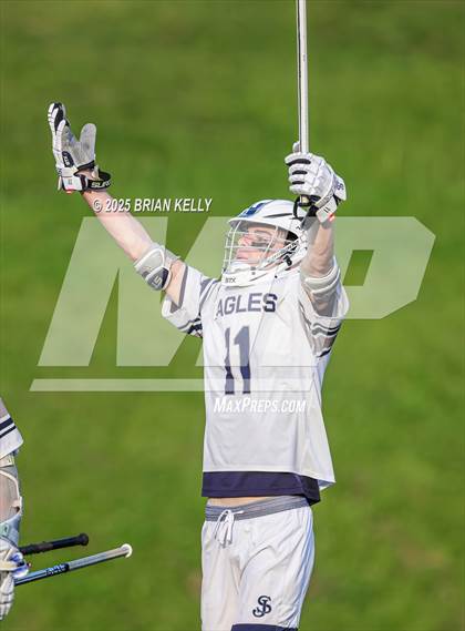 Thumbnail 2 in St. John's Prep vs  Lincoln-Sudbury (MIAA Division 1 Semifinal) photogallery.