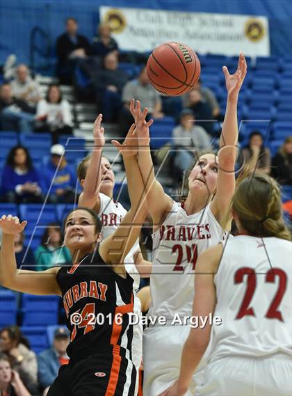 Thumbnail 2 in Bountiful vs. Murray (UHSAA 4A First Round) photogallery.