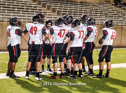 Thumbnail 1 in Wylie vs. Rockwall-Heath (UIL 5A Area Playoff) photogallery.