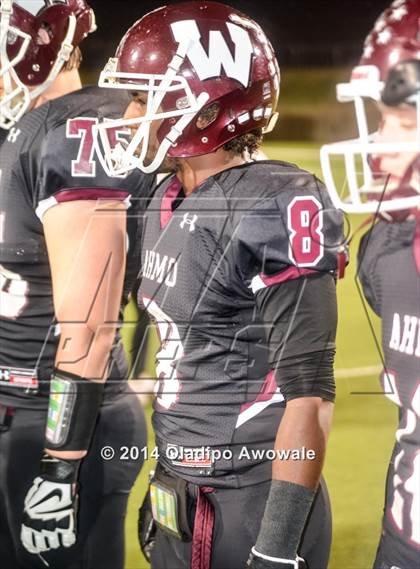Thumbnail 3 in Wylie vs. Rockwall-Heath (UIL 5A Area Playoff) photogallery.