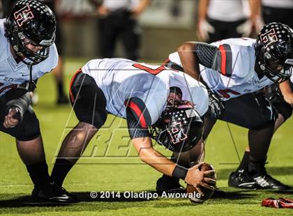 Thumbnail 3 in Wylie vs. Rockwall-Heath (UIL 5A Area Playoff) photogallery.