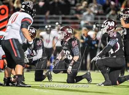 Thumbnail 3 in Wylie vs. Rockwall-Heath (UIL 5A Area Playoff) photogallery.