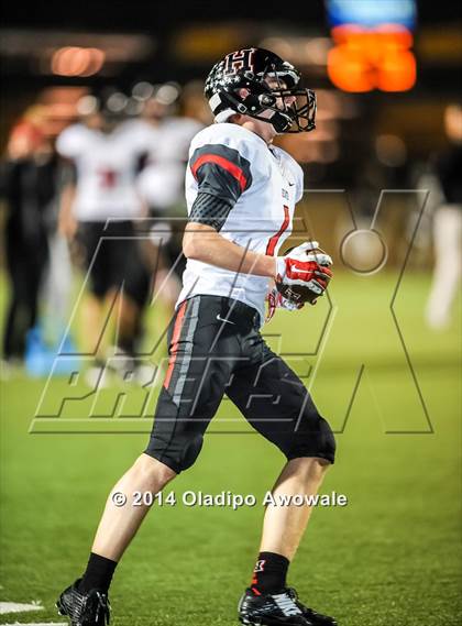 Thumbnail 2 in Wylie vs. Rockwall-Heath (UIL 5A Area Playoff) photogallery.